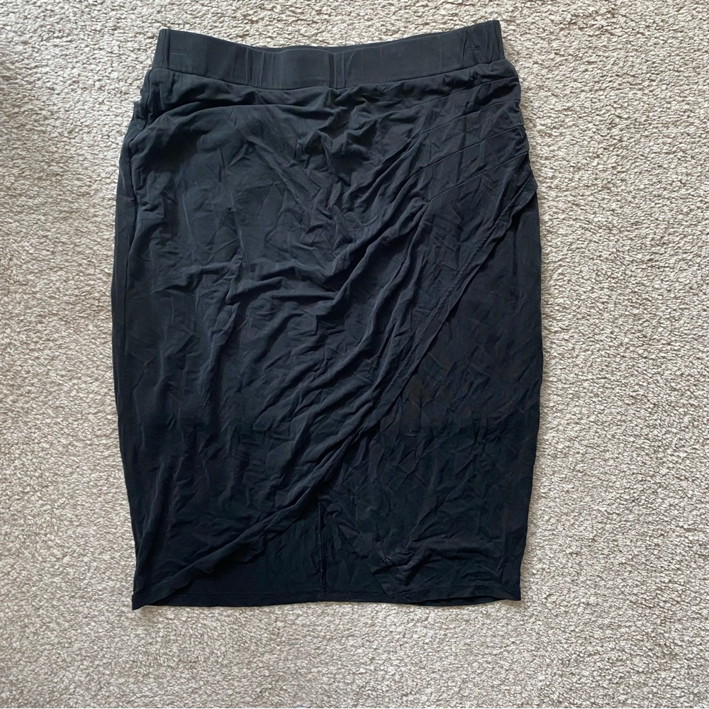Anthropologie Black Pencil Skirt
